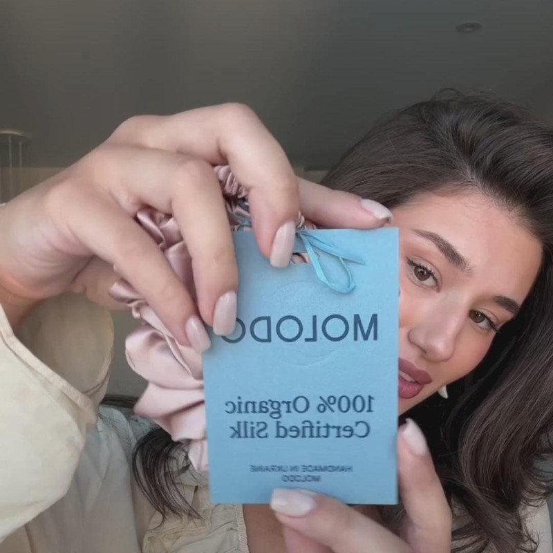 Шовкова резинка M - MOLODO Blue