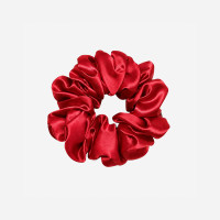 Silk Scrunchie L - Rouge