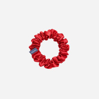 Silk Scrunchie M - Rouge