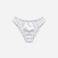 Silk slip-panties “Air” – Off White