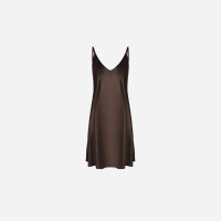 Slip Dress Samantha MINI - Brown